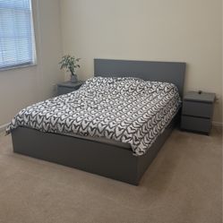 Full Ikea Queen Size Bedroom Set 