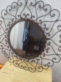 Vintage wall mirror