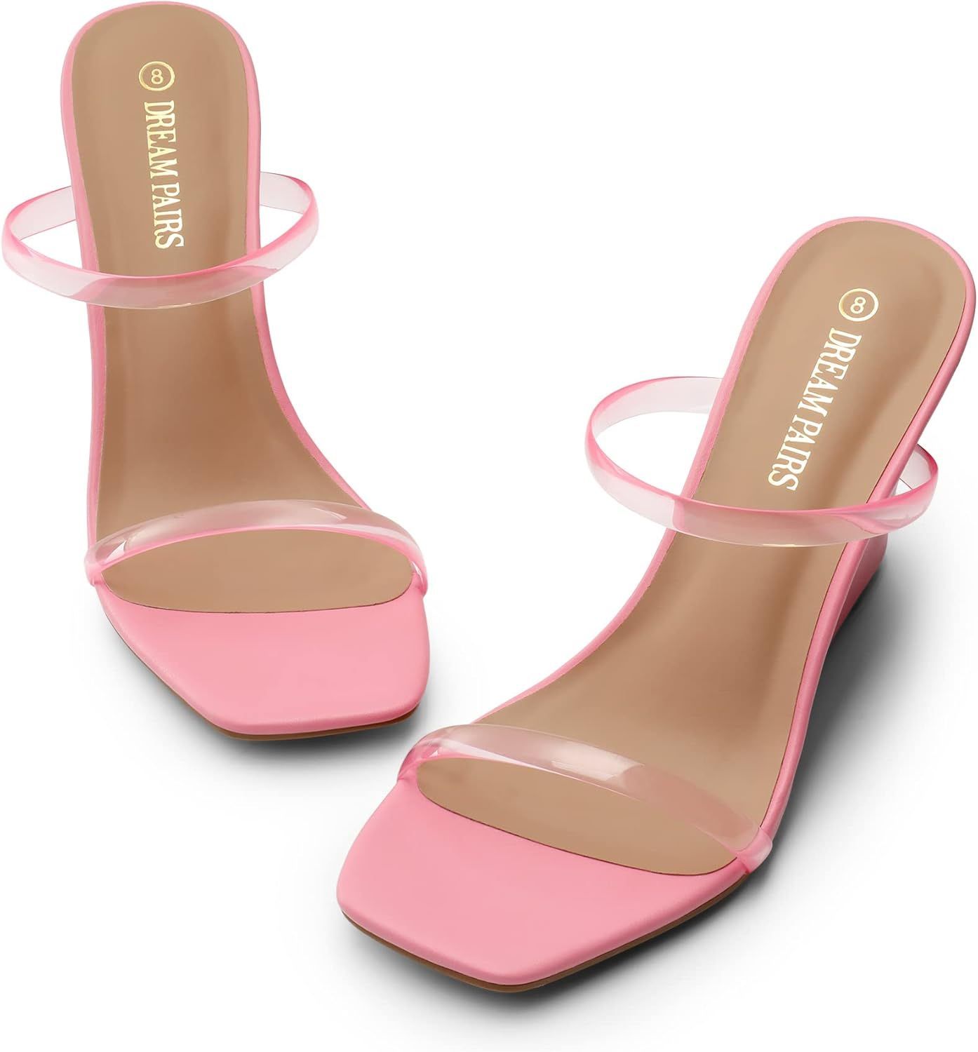 DREAM PAIRS Women's Slides Wedge