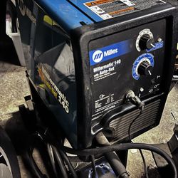MILLER MILLERMATIC 140 MIG WELDER WITH AUTO-SET 