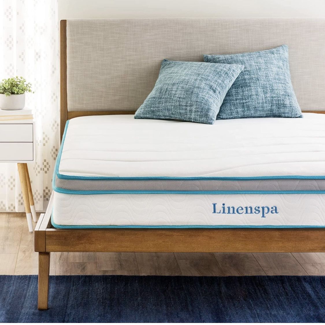 Linenspa 8” Gel Memory Foam Hybrid Mattress