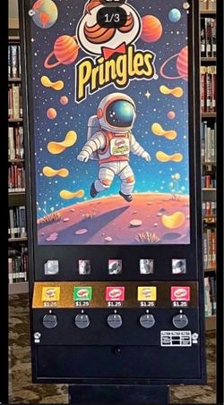 Pringles vending machine