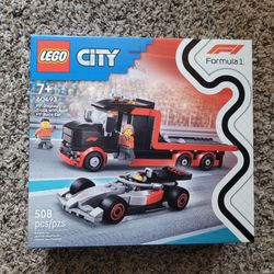 LEGO City Formula 1 60493 F1 Display Truck w/ Audi F1 Race Car NIB RETIRING