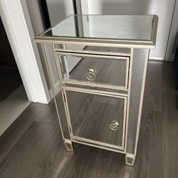 Glass Night Stand