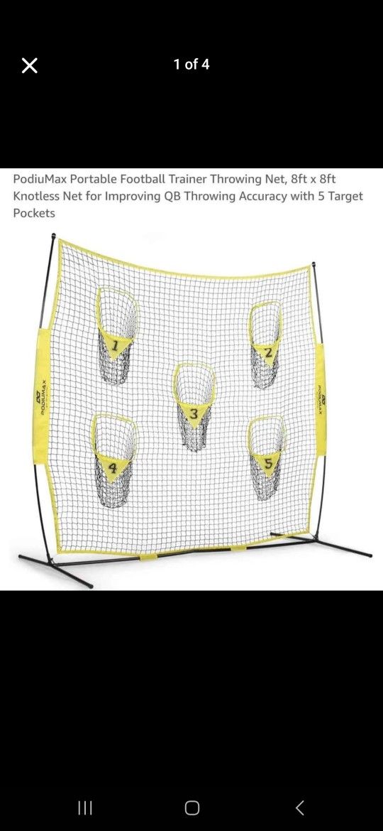 Football Net And Balls