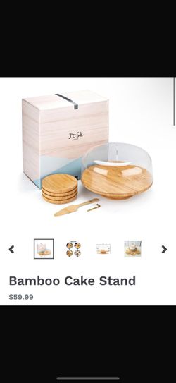 Bamboo Cake Stand