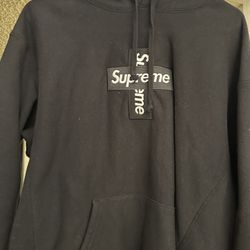 Supreme Cross Box logo Hoodie