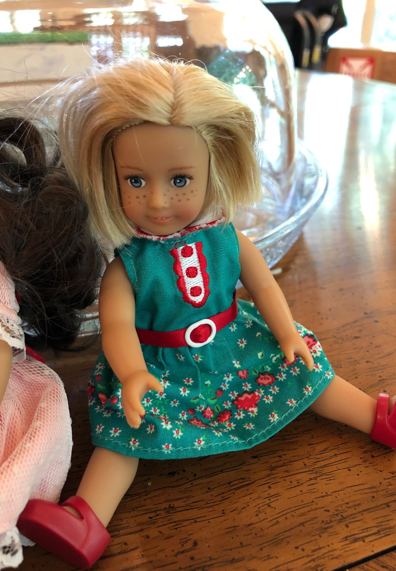 3 mini American girl dolls. Kit, Abigail and one other. for Sale in