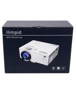ilimpid 1080p Mini Movie Projector HDMI mini tripod included