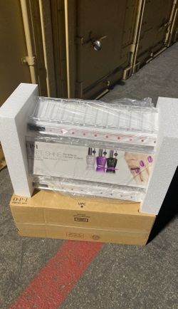 Infinite Shine White Acrylic Counter Display- New in Box