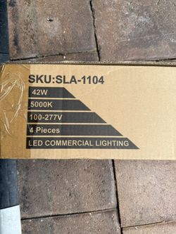 4 48” Shop Lights
