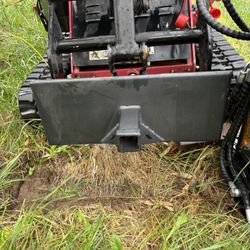 Dingo Trailer Mover Receiver Hitch Attachment fits Mini Skid Steer Mini Track Loader Digger, Attach 