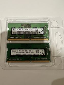 8GB (2-4GB) - DDR4 - PC3200