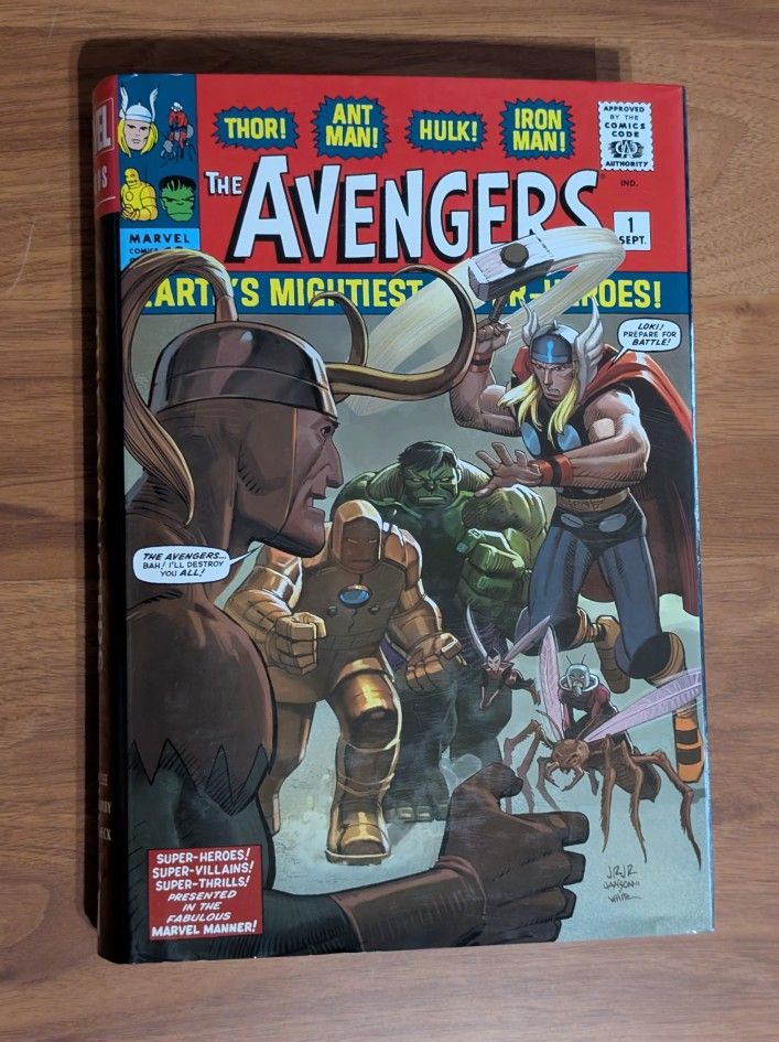 The Avengers Omnibus Vol. 1 HC Marvel 2012 First Printing! Marvel Stan Lee