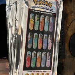 UNOPENED Pokemon Co x Santa Cruz Collab: Mystery Bag Skate Deck