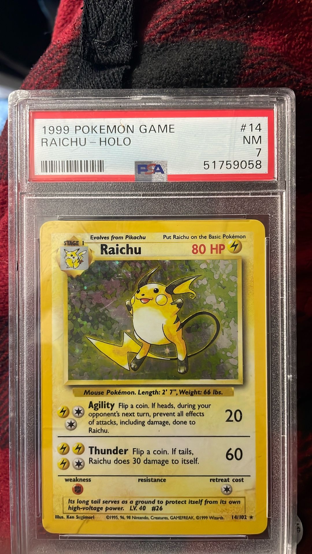 1999 Raichu-Holo
