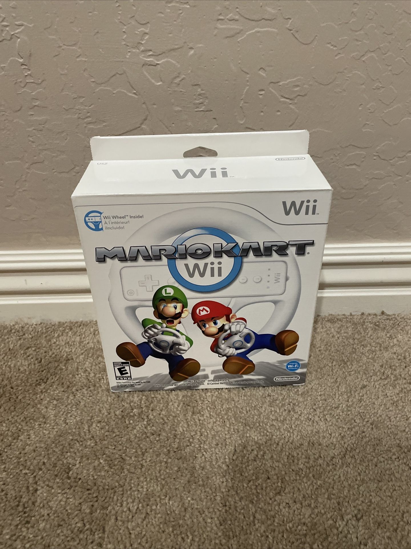 Mario Kart Wii with Wii Wheel (Nintendo Wii, 2008)