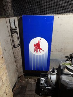 Old Mobile Gas Pump Sign