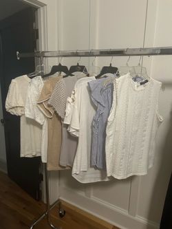 7 SUMMER BLOUSES/SHIRTS Size Small