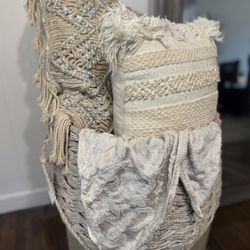 Handcrafted Seagrass Storage Basket