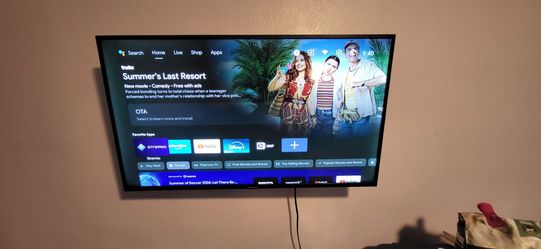 40" Hisense smart TV