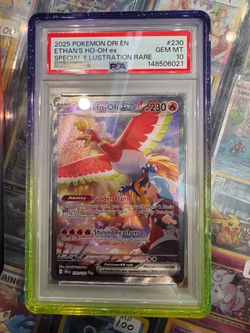 Pokemon Ethan’s Ho Oh PSA 10