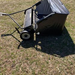 Pull Behind Lawn Sweeper