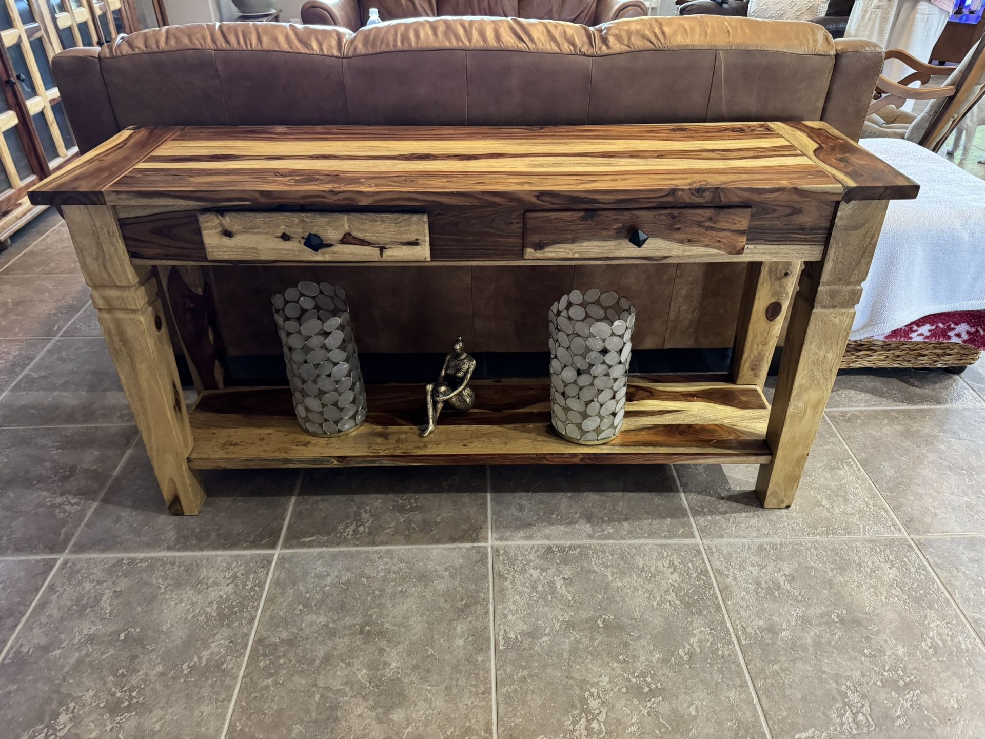 Wood Sofa Table
