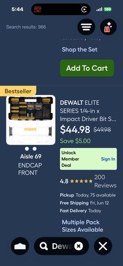 Dewalt toolsets
