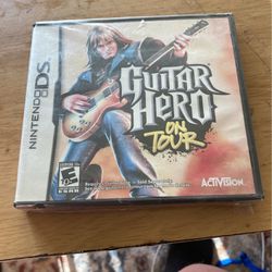Nintendo Ds Guitar Hero On Tour Brand New Sealed. $10