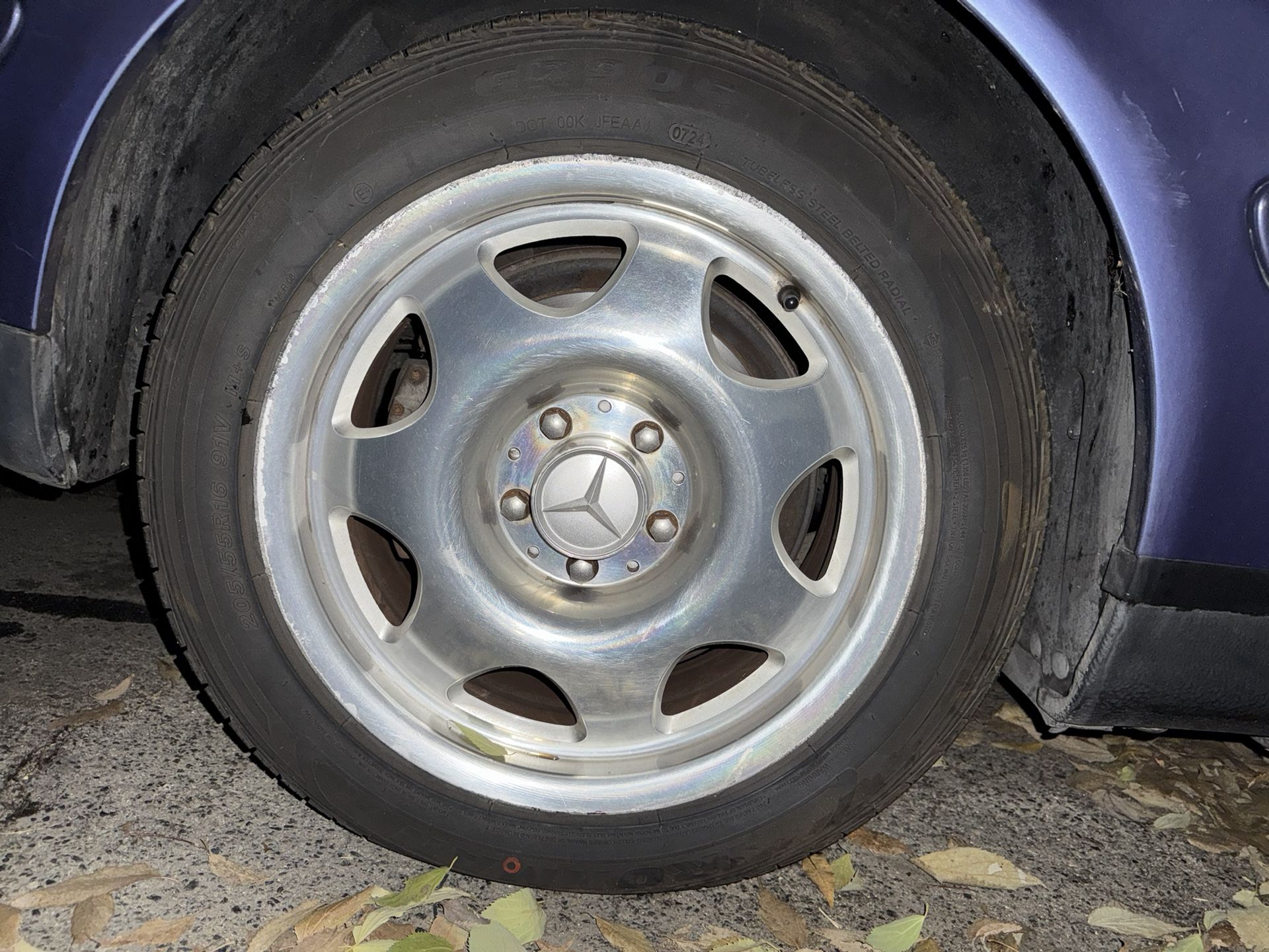 MERCEDES-BENZ CLK320 16" FORGED FUCHS WHEELS 5x112 AMG FUCHSFELGE