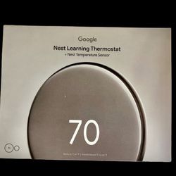 Google Smart Thermostat NEW