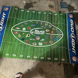 2012 NFL Bud Light mat