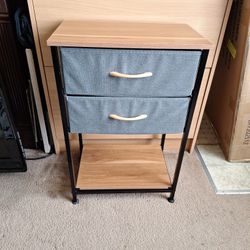 Small Table With 2 Drawers 
