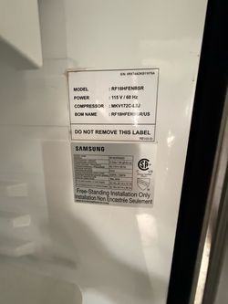 Samsung refrigerator for sale