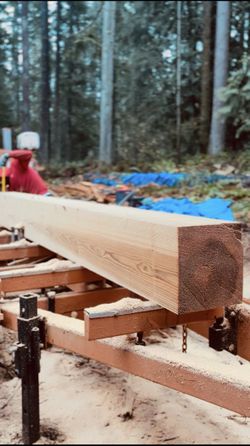 Rough Cut Cedar & Fir Posts