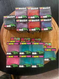 Needoh SWIRL & NICE CUBE $20 each