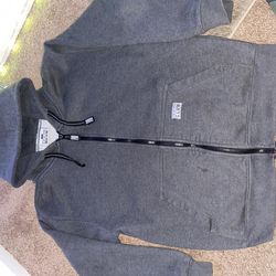 Gray Pro Club Jacket – Heavyweight, High Quality, Very Good Condition