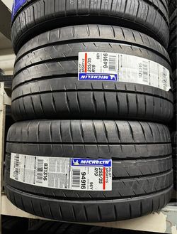Michelin Pilot Sport 4s in 255/35R19 ✔️
