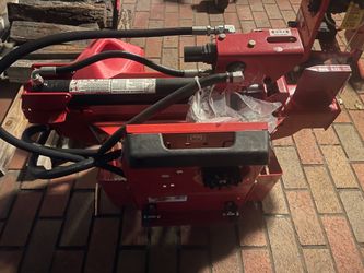 Troy-Bilt FLEX Power Base + 8-Ton Log Splitter + Attachments – Complete Set