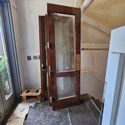 Great old fashion fire department approved doors