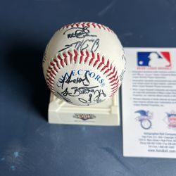World Series 2009 Baseball DigitallySigned By The New York Yankee’s