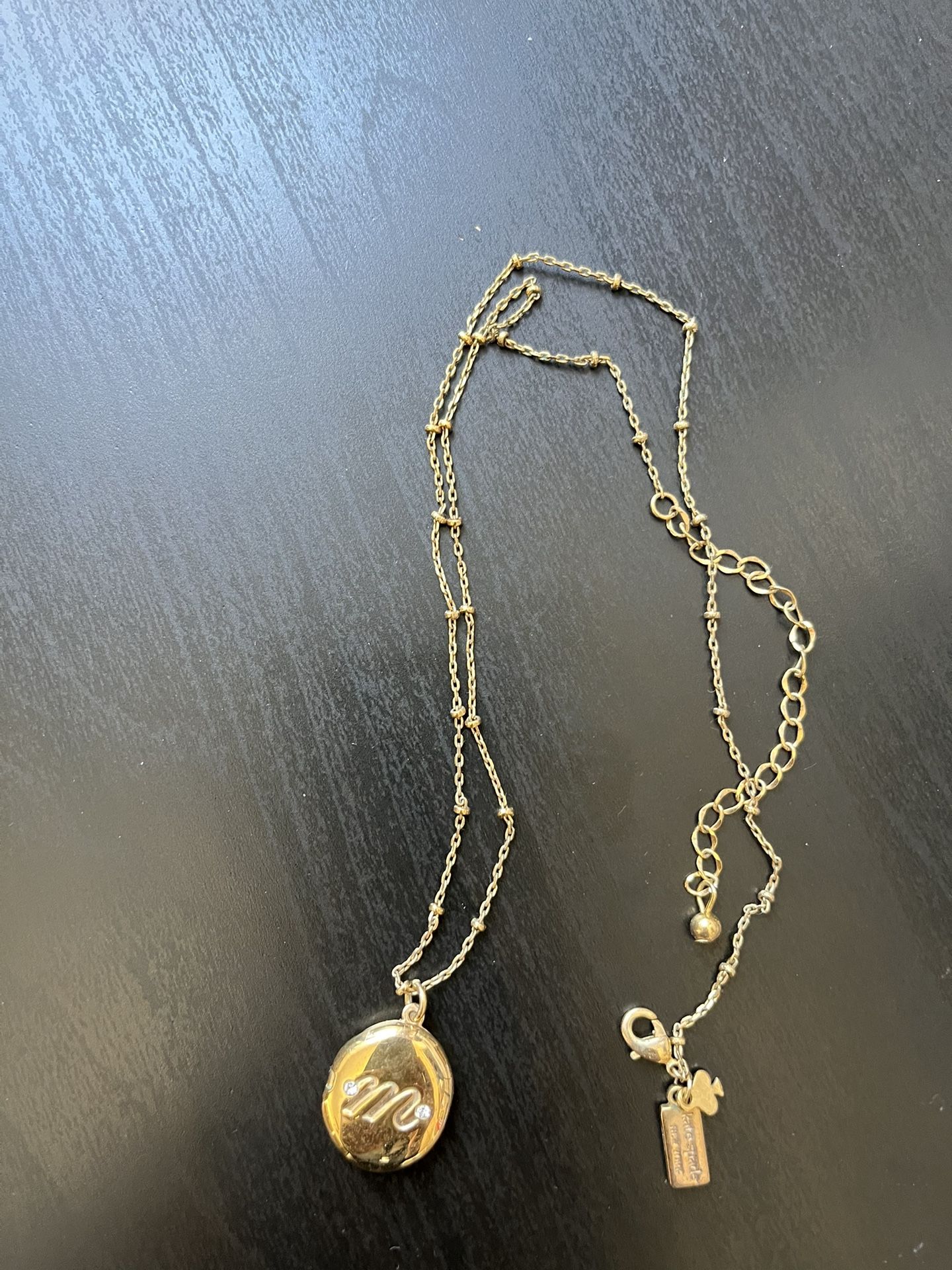 Free Kate Spade ♠️ Locket Necklace With Purchase Of Kate Spade Bag