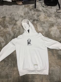 Edvard Munch The Scream Graphic Hoodie White