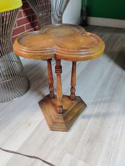 1950's Mid Century Carved Occasional/ Side Table