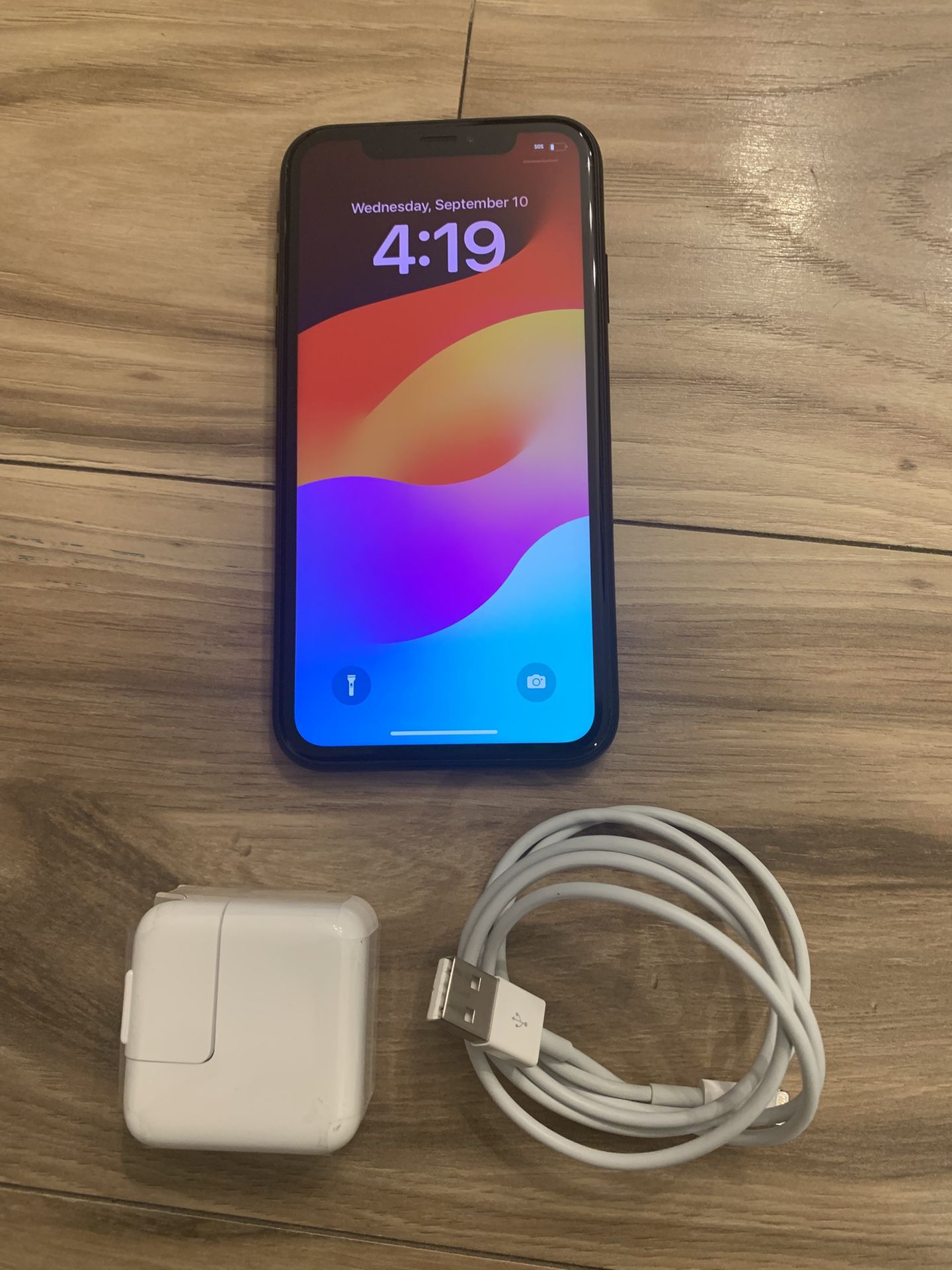 Apple iPhone  SE 2nd Gen 64 GB ( Space Gray) unlocked with Charging Cable& Adapter