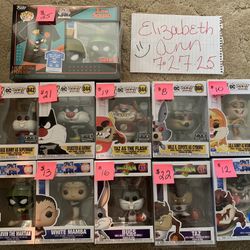 FUNKO MOVIES, AD iCONS, DORBS, SODAS ETC