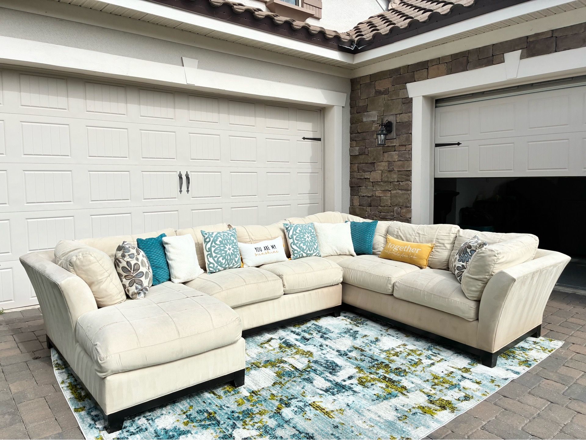 Cindy Crawford Sectional Couch