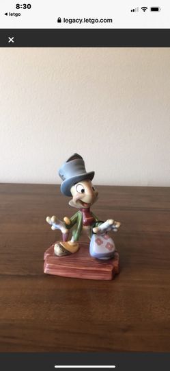 Disney’s Jiminy Cricket “I Made Myself At Home” porcelain figurines