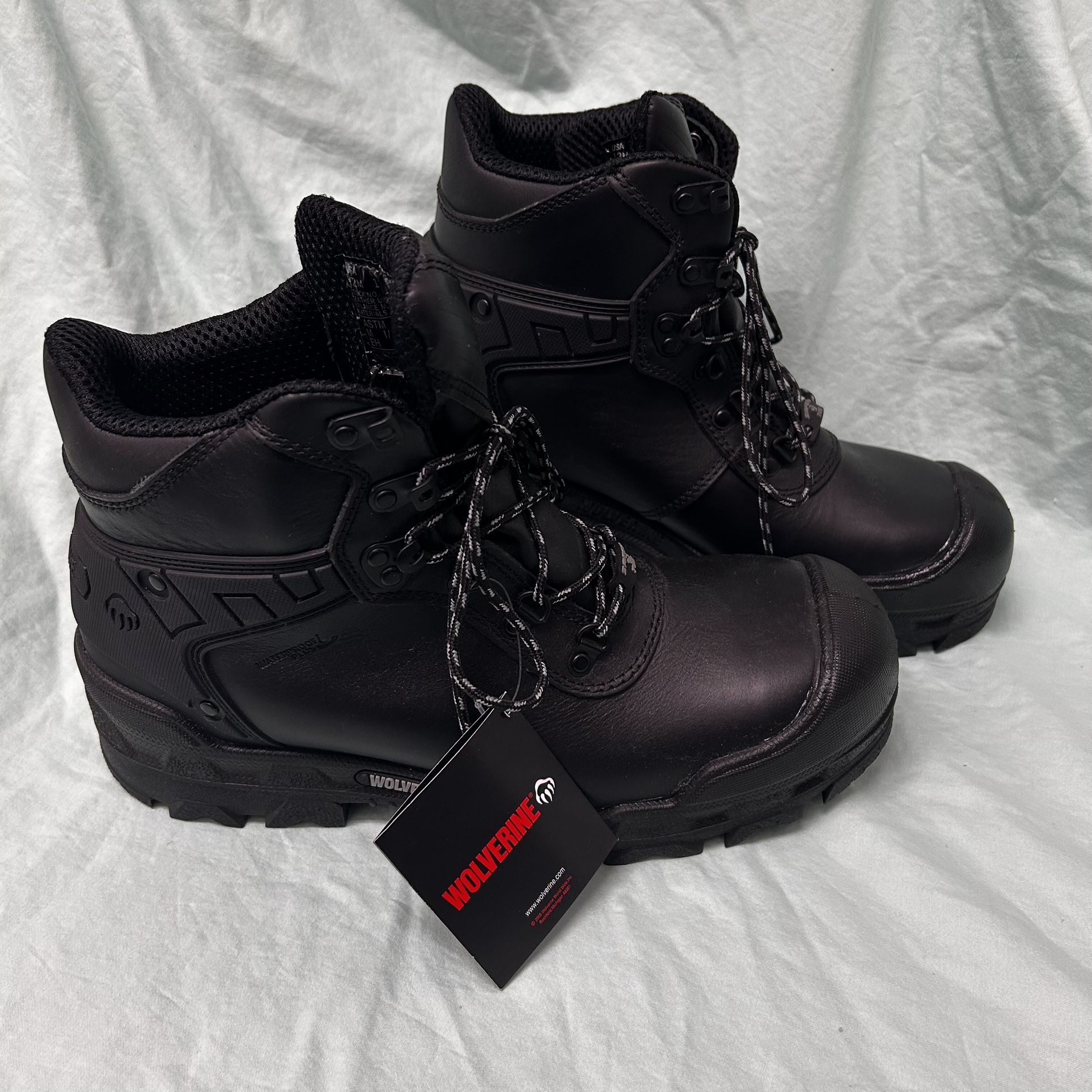 Wolverine Men’s Warrior Composite Toe Safety Work Boots Size 12